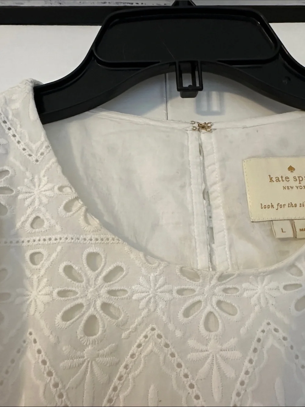 Kate spade white dress size large - Picture 9 of 16